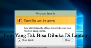 Mengatasi Foto Yang Tak Bisa Dibuka Di Laptop