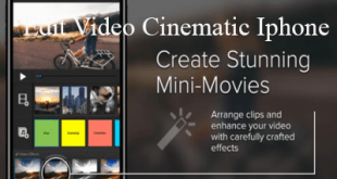 Aplikasi Edit Video Cinematic Iphone