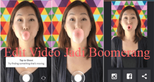 Aplikasi Edit Video Jadi Boomerang