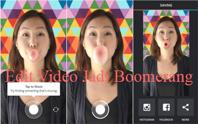 Aplikasi Edit Video Jadi Boomerang