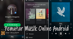 Aplikasi Pemutar Musik Online Android