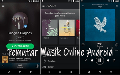 Download Aplikasi Pemutar Musik Online Android