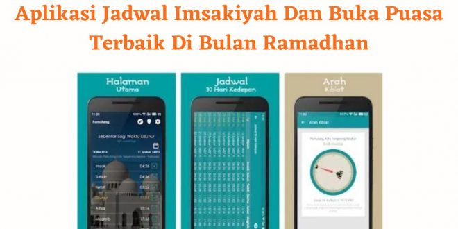 Aplikasi Jadwal Imsakiyah Dan Buka Puasa Terbaik Di Bulan Ramadhan