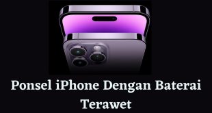 Ponsel IPhone Dengan Baterai Terawet