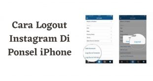 Cara Logout Instagram Di Ponsel iPhone