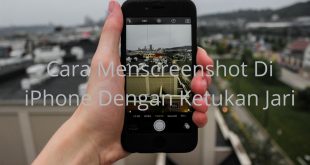 Cara Menscreenshot Di iPhone Dengan Ketukan Jari