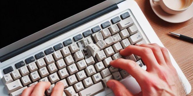 Keyboard Laptop tidak Bisa Mengetik Huruf