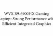 WVX R9-6900HX Gaming Laptop